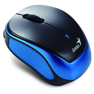 Genius Micro Traveler 9000R V3/ 1200 dpi/ bezdrátová/ dobíjecí/ černomodrá