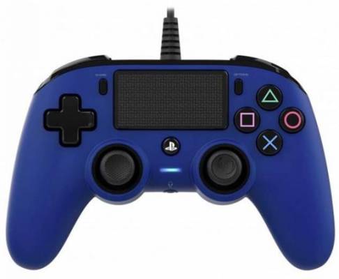 Nacon Wired Compact Controller - blue (PS4)