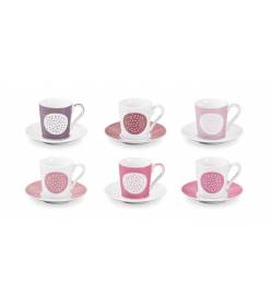 Tescoma Šálek na espresso s podšálkem myCOFFEE, 6 ks, Sugar