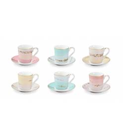 Tescoma Šálek na espresso s podšálkem myCOFFEE, 6 ks, Romance