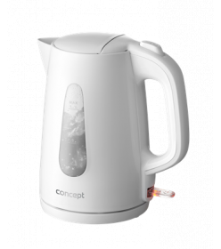 CONCEPT RK2380 Rychlovarná konvice plastová 1,7 l, bílá
