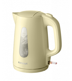 CONCEPT RK2384 Rychlovarná konvice plastová 1,7 l, krémová