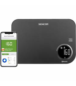 SENCOR SKS 7078BK chytrá kuchyňská váha