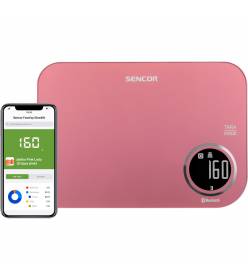 SENCOR SKS 7074RD chytrá kuchyňská váha