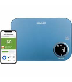 SENCOR SKS 7072BL chytrá kuchyňská váha