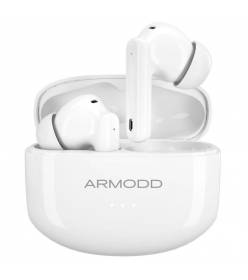 ARMODD Earz Pro (2023) bílá, bezdrátová sluchátka s ANC