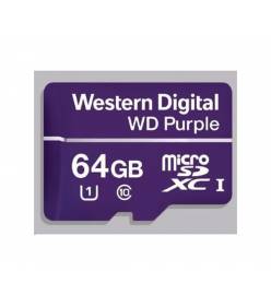 Western Digital WD MicroSDXC karta 64GB Purple WDD064G1P0C Class 10, 16 TBW