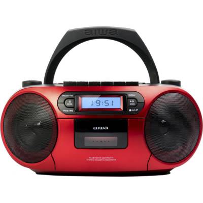 AIWA BBTC-550RD RADIOMAG CD/TAPE/MP3/BT