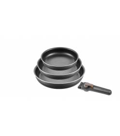 Tescoma Sada pánví s odnímatelnou rukojetí VARIO, 4 díly