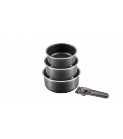 Tescoma Sada kastrolů s odnímatelnou rukojetí VARIO, 4 díly