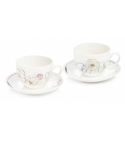 Tescoma Šálek s podšálkem myCOFFEE, 2 ks, Blossoms