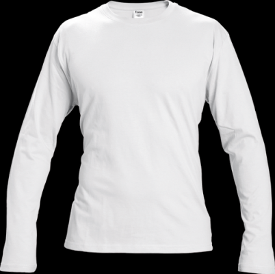 CERVA CAMBON tričko dlouhý rukáv bílá