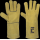 CERVA SANDPIPER rukavice celokožené žlutá