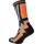 KNOXFIELD LONG ponožky černá/oranžová