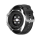 ARMODD Řemínek  Silentwatch 5 Pro silikonový černý se stříbrnou sponou (22mm)