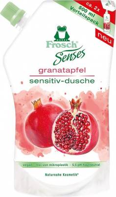 Frosch EKO Senses Sprchový gel Granátové jablko - náhradní náplň (500 ml)
