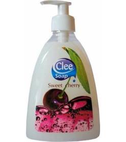 Mýdlo tekuté CLEE Sweet cherry, 500 ml, bílé, s pumpičkou