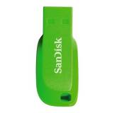 Sandisk Cruzer Blade 16GB SDCZ50C-016G-B35GE, Flash disk, zelený