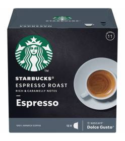 NESTLE STARBUCKS DARK ESPRESSO ROAST 12KAPSLÍ