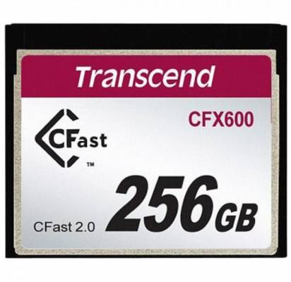 Transcend CFast 2.0 CFX600 256GB TS256GCFX600, paměťová karta