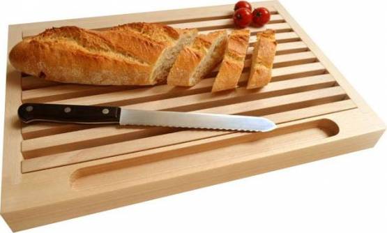 Dřevovýroba Otradov Deska na krájení pečiva s otvorem pro nůž