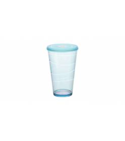 Tescoma Pohár s víčkem myDRINK 600 ml, oranžová
