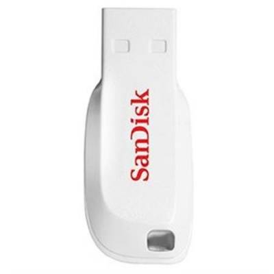 Sandisk Cruzer Blade 16 GB SDCZ50C-016G-B35W, flash disk, bílá