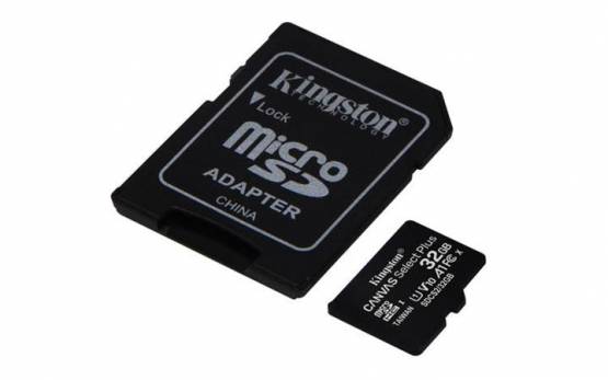 Kingston microSDHC 32GB class 10 SDCS2/32GB CANVAS Plus 