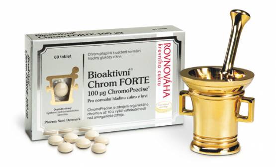 Pharma Nord Bioaktivní Chrom FORTE 100 mcg 60 tablet + 30 EXTRA
