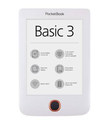 PocketBook Basic 3 614+ bílá