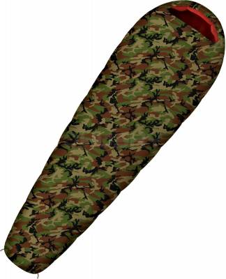 Husky Spacák Outdoor Army -17°C khaki
