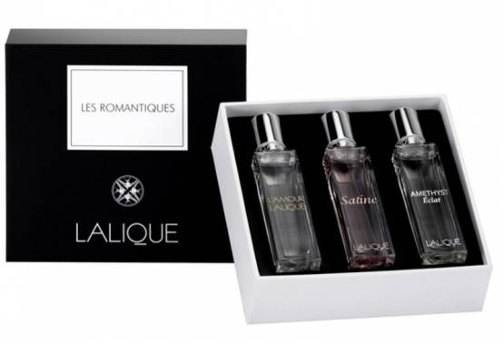 Lalique Kolekce miniatur Les Romantiques - EDP 3 x 15 ml