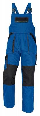 CERVA MAX kalhoty s laclem modrá/černá