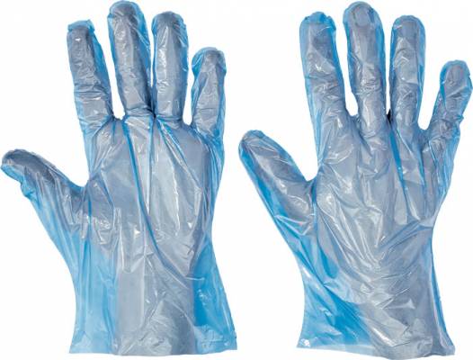 CERVA DUCK BLUE HG jednorázové rukavice sv.modrá