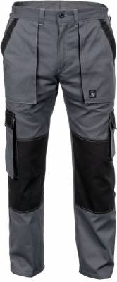 CERVA MAX SUMMER kalhoty antracit/černá