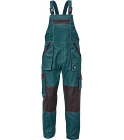 CERVA MAX SUMMER kalhoty s laclem zelená/černá