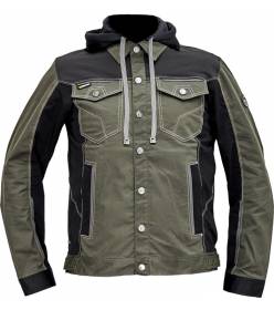 CERVA NEURUM CLASSIC bunda s kapucí tm.olivová