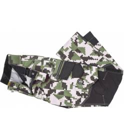 CERVA NEURUM CAMOUFLAGE kalhoty tm.olivová