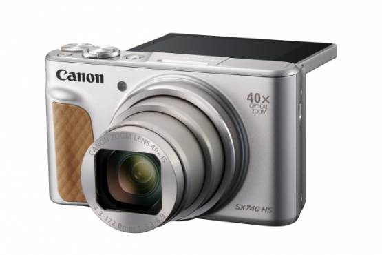 Canon PowerShot SX740HS, stříbrná