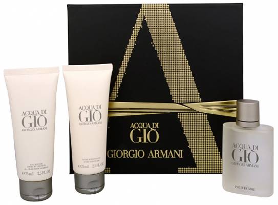 Armani Acqua Di Gio Pour Homme - EDT 50 ml + sprchový gel 75 ml + balzám po holení 75 ml