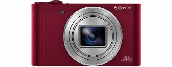 Sony DSC-WX500 18,2 MP, 30x zoom, 3 " LCD - RED