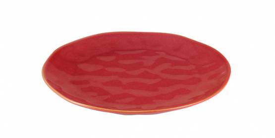 Tescoma Mělký talíř LIVING pr. 26 cm, červená