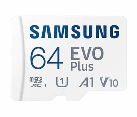 Samsung Micro SDHC karta 64GB EVO Plus + SD adaptér