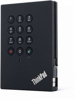 Lenovo HDD USB 3.0 Portable Secure 1TB, 0A65621, externí disk