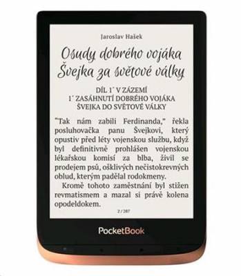 PocketBook 632 Touch HD 3, šedá