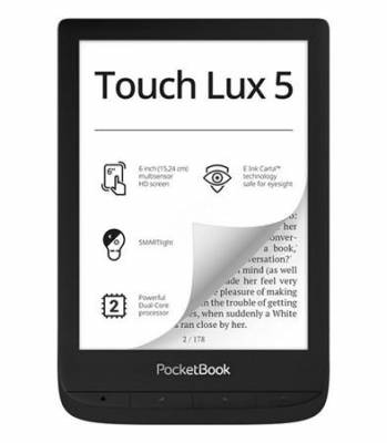 PocketBook 628 Touch Lux 5 Ink Black, černý