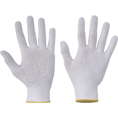 CERVA BUSTARD EVO VAM rukavice+PVC terč bílá