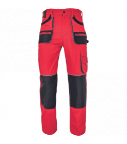 Fridrich & Fridrich FF CARL BE-01-003 kalhoty červená/černá