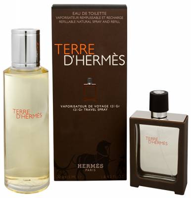 Hermes Terre D´  - EDT 30 ml (plnitelná) + EDT 125 ml (náplň)