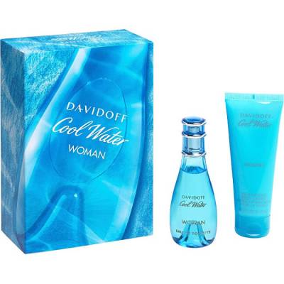 Davidoff Cool Water Woman - EDT 30 ml + tělové mléko 75 ml